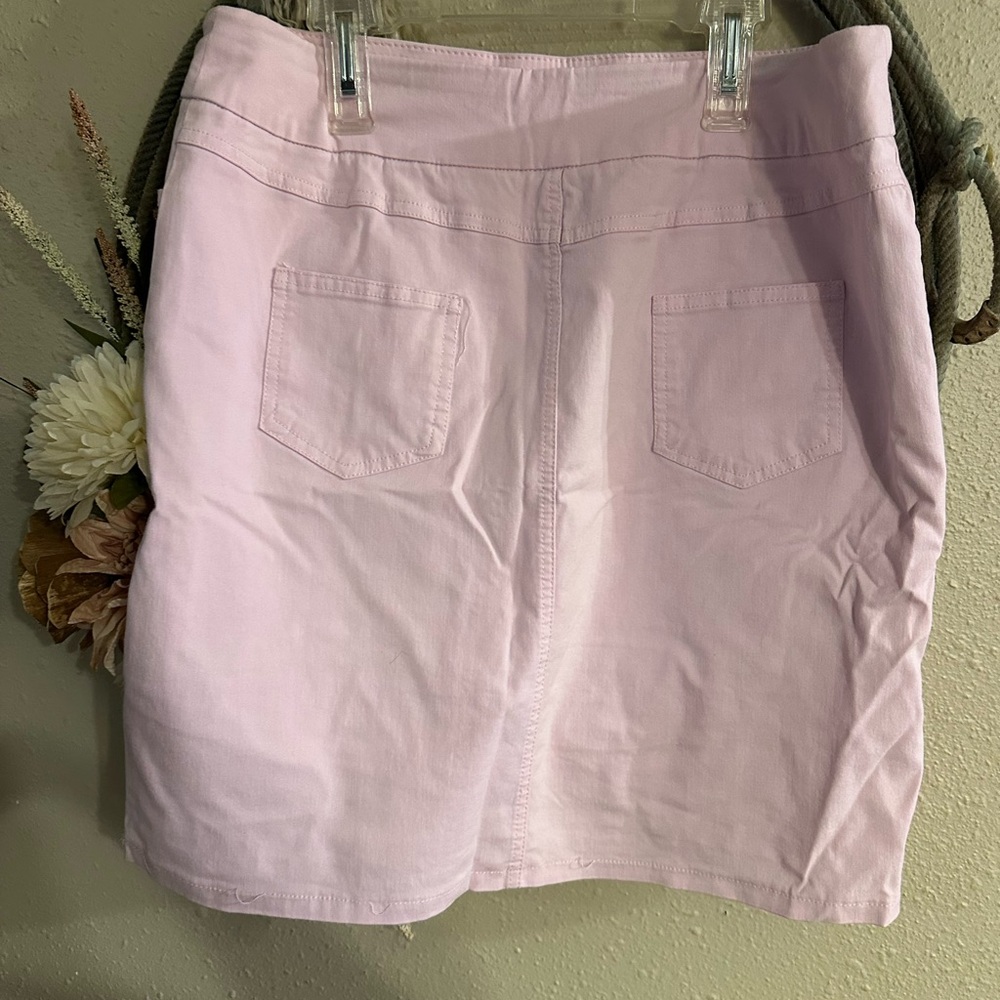 Light Pink Mini Skirt